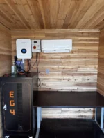 Contenedor marítimo de 20 pies, oficina solar y autónoma - Imagen 5