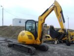 Miniexcavadora de ocasión JCB 8055 RTS (2008) – 5,3 t – motor Isuzu de 34,1 kW – alcance de 6 m