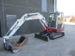Miniexcavadora de ocasión Takeuchi TB235 (2008) – 3,5 t – motor Yanmar de 21,3 kW
