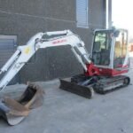 Miniexcavadora de ocasión Takeuchi TB235 (2008) – 3,5 t – motor Yanmar de 21,3 kW