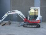 Miniexcavadora de ocasión Takeuchi TB235 (2008) – 3,5 t – motor Yanmar de 21,3 kW - Imagen 4