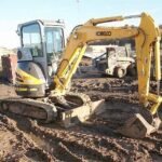 Miniexcavadora de ocasión Kobelco SK35SR-5 (2009) – 3,7 t – motor Yanmar de 21,2 kW