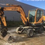 Excavadora de ruedas Hyundai ROBEX 55W-9 2012 – 5,5 t – 5.050 h – ocasión