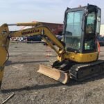 Miniexcavadora de ocasión Komatsu PC26MR-3 (2012) – 2,8 t – motor de 15,7 kW