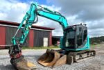 Miniexcavadora Kobelco SK75SR-3E (2016) – 7,5T – Ocasión