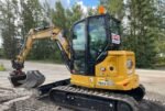 Miniexcavadora CAT 305CR 2022 – 153 horas – Ocasión