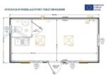 Contenedor de 6×3 metros Estocolmo – baño y cocina integrados. - Imagen 2