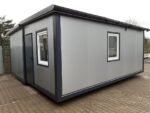 Contenedor habitable – 2 contenedores combinados de 35 m²
