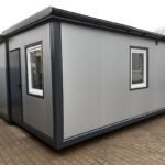 Contenedor habitable – 2 contenedores combinados de 35 m²