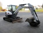 Miniexcavadora Bobcat E45 de ocasión (2014) – 4,63 t – motor Kubota de 30,2 kW - Imagen 2
