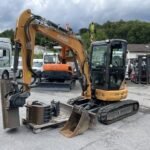 CASE CX 39B S2 (2014) – miniexcavadora de ocasión de 3,9 t – 3.100 h – 3 cazos