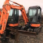 Miniexcavadora de ocasión Hitachi ZX30U-2 (2008) – 3,4 t – motor Yanmar de 22,3 kW