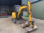 JCB 8026 CTS (2014) – miniexcavadora de 2,6 t – cabina con aire acondicionado – 3.265 h