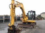 Miniexcavadora de ocasión Komatsu PC78MR-6 (2004) – 8,3 t – motor de 40,5 kW