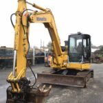 Miniexcavadora de ocasión Komatsu PC78MR-6 (2004) – 8,3 t – motor de 40,5 kW
