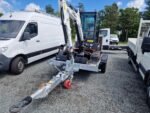 Bobcat E27Z 2023, miniexcavadora de 2,7 t con 1 h, con remolque ECIM de 3,5 t y martillo hidráulico Furukawa FX35-S, estado casi nuevo - Imagen 6