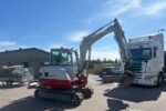 Miniexcavadora de ocasión Takeuchi TB250-2 – 5,1 t, 2020, 1.174 h, motor Yanmar de 29,1 kW