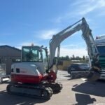 Miniexcavadora de ocasión Takeuchi TB250-2 – 5,1 t, 2020, 1.174 h, motor Yanmar de 29,1 kW