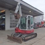 Takeuchi de ocasión 153 FR (2008) – miniexcavadora de 5,6 t – 5.225 h – 3 cazos