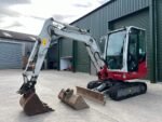 Takeuchi TB230 2020 – miniexcavadora de 2,9 t con 2.049 h, motor Yanmar de 18,2 kW - Imagen 2
