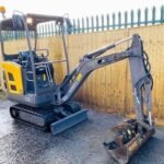 Volvo EC15C (2013) – miniexcavadora de 1,54 t – 3.240 h – revisada y lista para trabajar