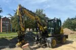 Excavadora de ruedas Yanmar B95W 2018 – 9,5 t – 6.380 h – prestaciones compactas - Imagen 3